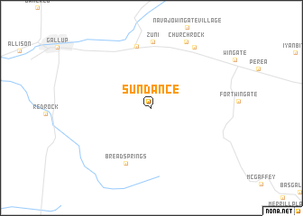 map of Sundance