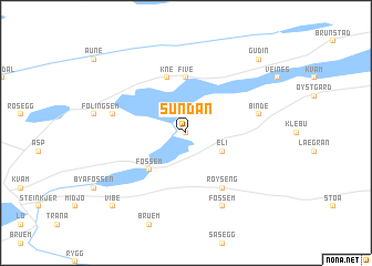 map of Sundan