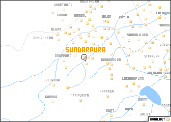 map of Sundarpura