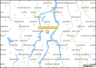 map of Sundarpur