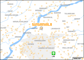 map of Sundarwāla