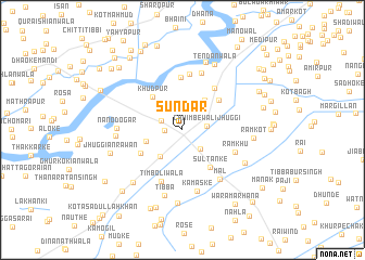 map of Sundar