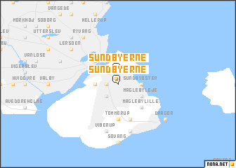 map of Sundbyerne