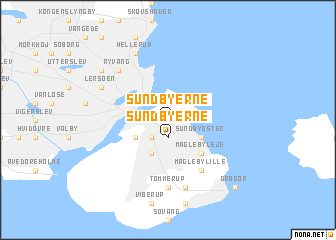 map of Sundbyerne