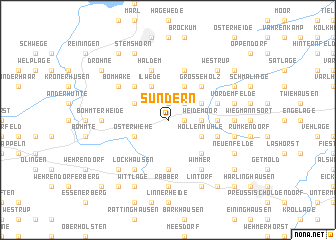 map of Sundern