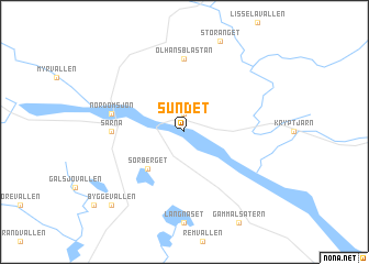 map of Sundet