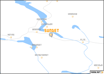 map of Sundet