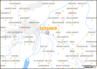 map of Sundheim