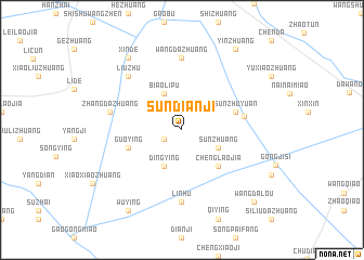 map of Sundianji