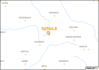 map of Sundila