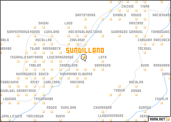 map of Sundillano