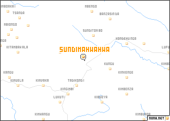 map of Sundi-Mahwahwa
