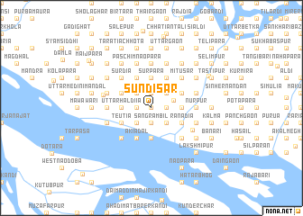 map of Sundisar