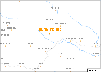 map of Sundi-Tombo