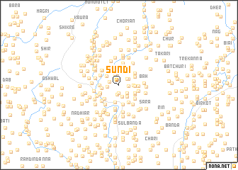 map of Sundi