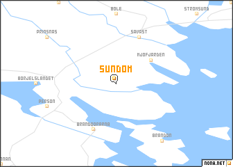 map of Sundom