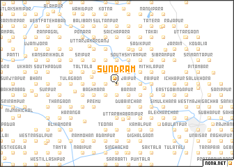 map of Sundrām