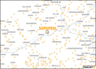 map of Sundraul