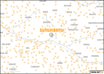 map of Sundri Bāndi