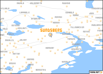 map of Sundsberg