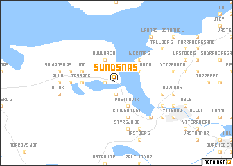 map of Sundsnäs