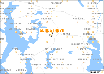 map of Sundstabyn