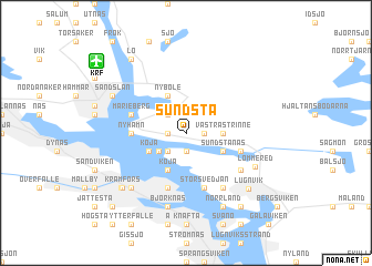 map of Sundsta