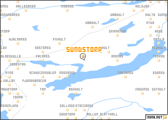 map of Sundstorp