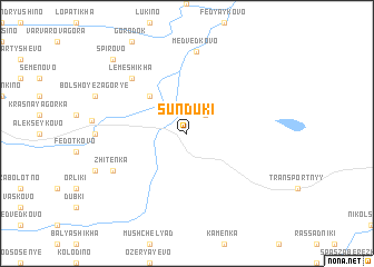 map of Sunduki