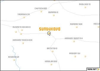 map of Sundukovo