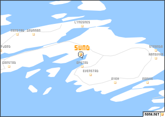 map of Sund