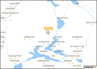 map of Sund