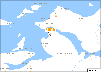 map of Sund