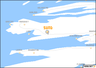 map of Sund