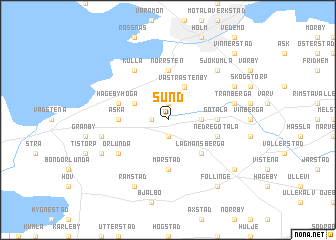 map of Sund