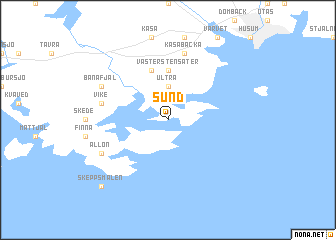 map of Sund