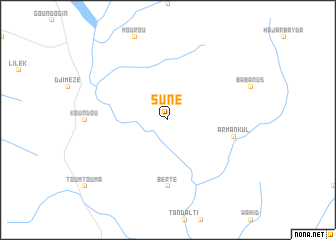 map of Sune