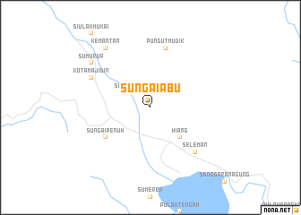 map of Sungaiabu