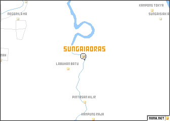 map of Sungaiaoras