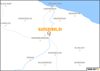 map of Sungaibalai
