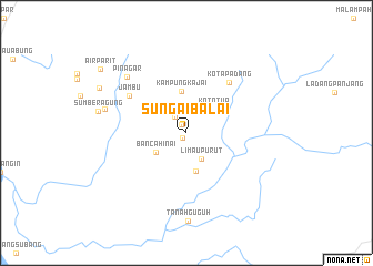 map of Sungaibalai