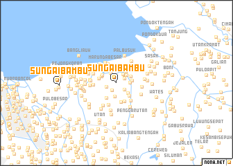 map of Sungaibambu