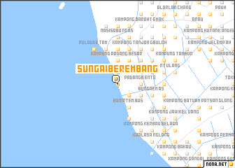 map of Sungai Berembang