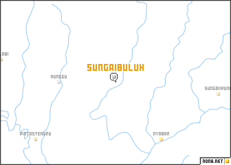 map of Sungai Buluh