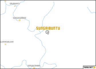 map of Sungaibuntu