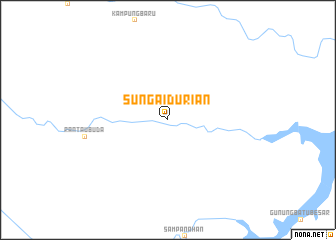 map of Sungaidurian