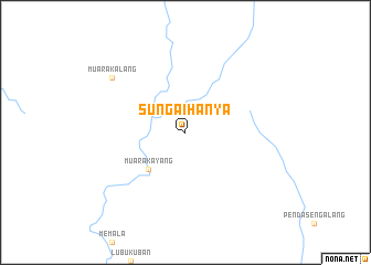 map of Sungaihanya