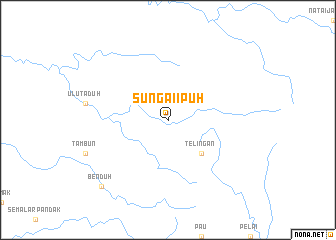 map of Sungai Ipuh