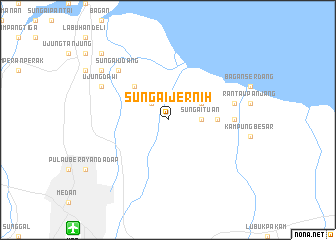 map of Sungaijernih