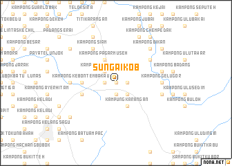 map of Sungai Kob